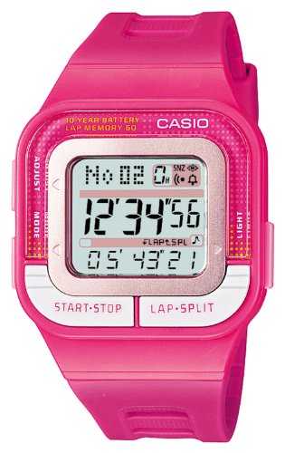 [カシオ] 腕時計 スポーツギア【国内正規品】 LAP MEMORY 60 SDB-100J-4AJF ピンク